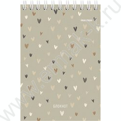 Блокнот  40л А6 спираль "Милый паттерн" ассорти NEW | Фото 6