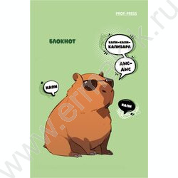 Блокнот  24л А6 "Мультяшные животные-1" ассорти NEW | Фото 4