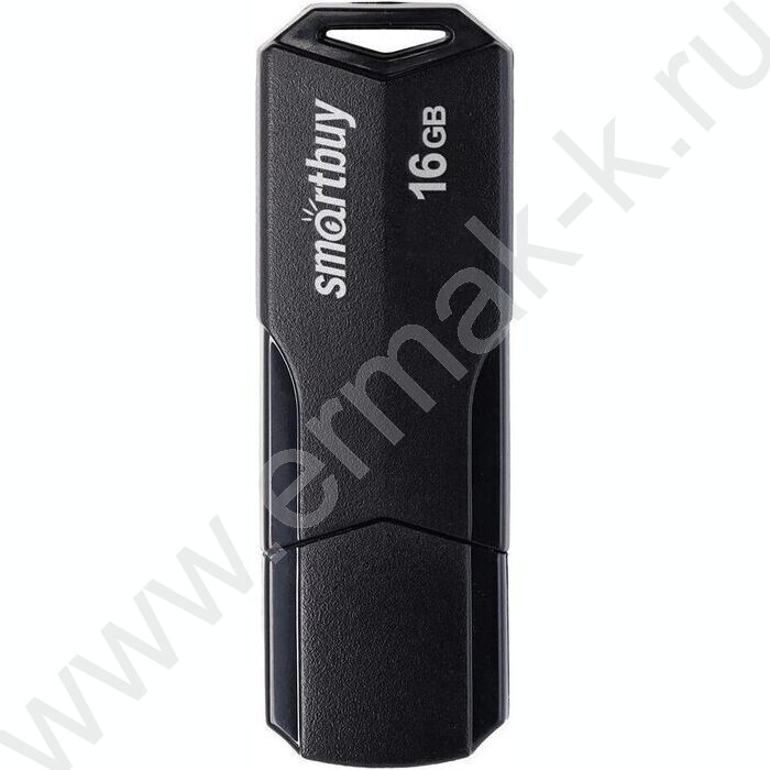 Съемный носитель информации 16GB USB Flash Drive <USB 2.0> черный "Clue" | Фото 1