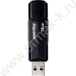 Съемный носитель информации 16GB USB Flash Drive <USB 2.0> черный "Clue" | Фото 2