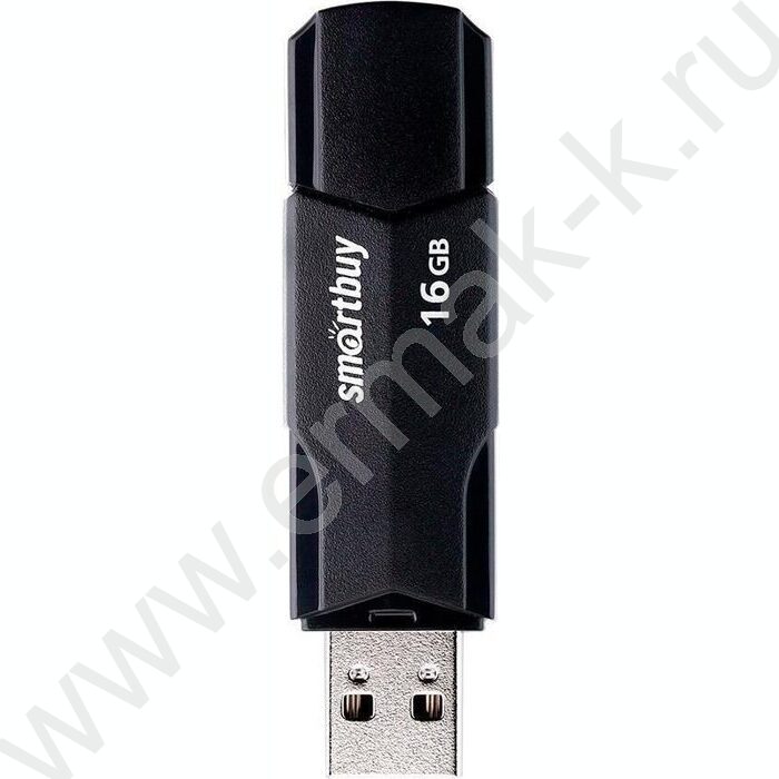 Съемный носитель информации 16GB USB Flash Drive <USB 2.0> черный "Clue" | Фото 2