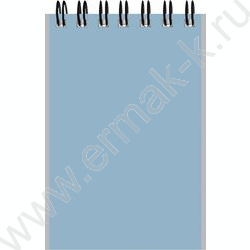 Блокнот  40л А7 спираль "Дизайн в синих тонах" ассорти NEW | Фото 5