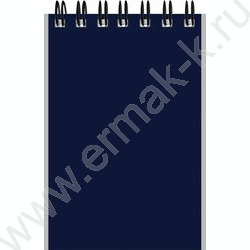 Блокнот  40л А7 спираль "Дизайн в синих тонах" ассорти NEW | Фото 6