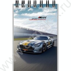 Блокнот  40л А7 спираль "Красивые автомобили-10" ассорти NEW | Фото 5