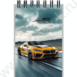 Блокнот  40л А7 спираль "Красивые автомобили-10" ассорти NEW | Фото 6