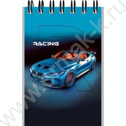 Блокнот  40л А7 спираль "Красивые автомобили-9" ассорти NEW | Фото 6