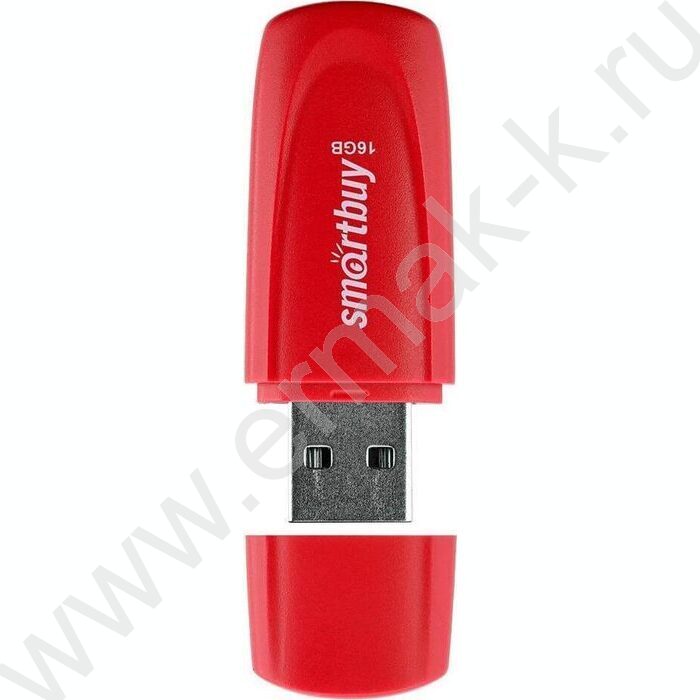 Съемный носитель информации 16GB USB Flash Drive <USB 2.0> красный "Scout" | Фото 2