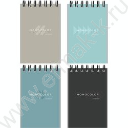 Блокнот  40л А7 спираль "Минималистичный дизайн-12" ассорти NEW | Фото 1