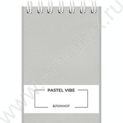 Блокнот  40л А7 спираль "Пастельный дизайн" ассорти NEW | Фото 5