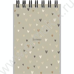 Блокнот  40л А7 спираль "Уютный дизайн" ассорти NEW | Фото 6