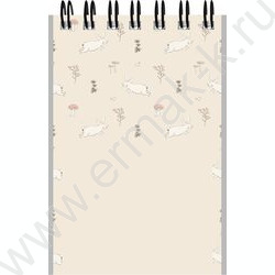 Блокнот  40л А7 спираль "Уютный дизайн" ассорти NEW | Фото 7