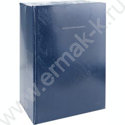 Зап. книжка 120л А4 тв.обл. "Тёмно-синий цвет-1" /глянц.лам/ NEW | Фото 6
