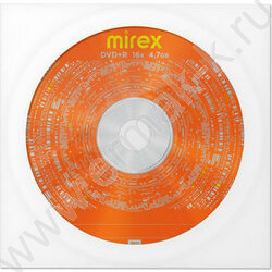 Матрица DVD+R 4.7Gb 16x Cake Box по 1шт. бумажный конверт NEW | Фото 3