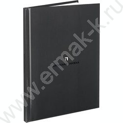 Зап. книжка  80л А5 тв.обл. "Классический серый" /глянец/ NEW | Фото 1