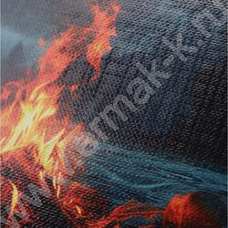 Зап. книжка 160л А5 тв.обл. "Костёр и горы" /глянц.лам,лен/ NEW | Фото 5