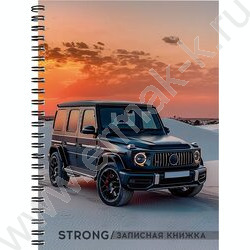 Зап. книжка  80л А5 тв.обл. спираль "Авто-12" /глянец/ NEW | Фото 1
