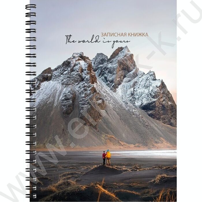 Зап. книжка  80л А5 тв.обл. спираль "Природа-6" /глянец/ | Фото 1