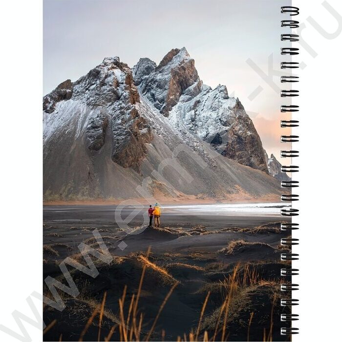 Зап. книжка  80л А5 тв.обл. спираль "Природа-6" /глянец/ | Фото 3