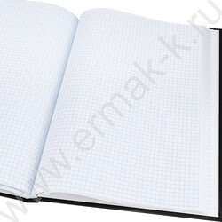 Книга Учёта  80л клетка тв.обл. офсет "Чёрный цвет-10" глянц.лам. NEW | Фото 3