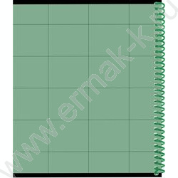 Тетрадь  48л клетка/спираль "Минимализм в геометрии" /софт-тач mix NEW | Фото 5