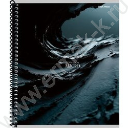 Тетрадь  96л клетка/спираль "Крупные планы природы" /софт-тач mix NEW | Фото 4