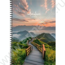 Тетрадь  60л А4 клетка/спираль "Красивая природа-3" NEW | Фото 1