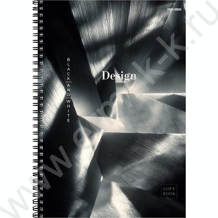 Тетрадь  80л А4 клетка/спираль "Абстрактный дизайн-7" | Фото 1