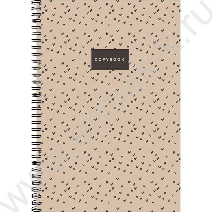 Тетрадь  96л А4 клетка/спираль "Минималистичная абстракция" | Фото 1