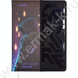 Дневник 1-11кл. /тв.обл. /иск.кожа / выборочный лак /ляссе "Centaur" NEW | Фото 1