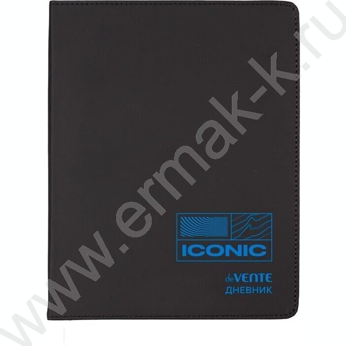 Дневник 1-11кл. /лайт /иск.кожа /шелкография /ляссе "ICONIC" | Фото 1