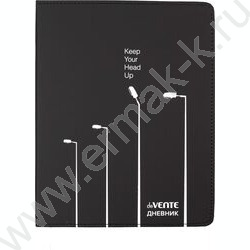 Дневник 1-11кл. /лайт /иск.кожа /шелкография /ляссе "Keep Your Head Up" NEW | Фото 1