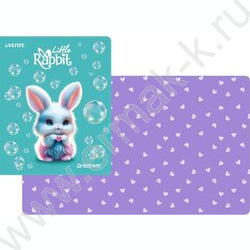 Дневник 1-11кл. /тв.обл. /иск.кожа /ляссе "Little Rabbit" NEW | Фото 2