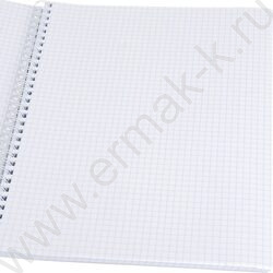 Тетрадь  96л А4 клетка/спираль "Нежный хлопок" /софт-тач/ NEW | Фото 2