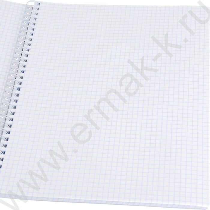 Тетрадь  96л А4 клетка/спираль "Нежный хлопок" /софт-тач/ | Фото 2