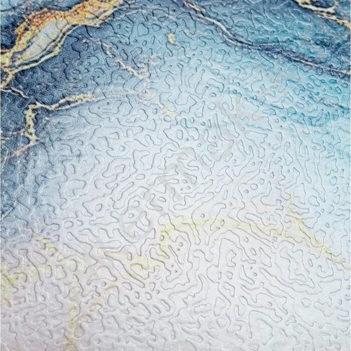 Тетрадь  96л А4 клетка/спираль "Мраморный узор" /тиснение холст/ | Фото 5