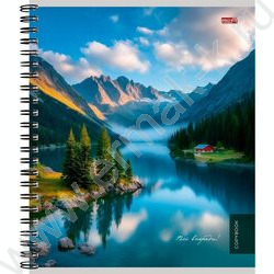 Тетрадь  48л клетка/спираль "Туманные пейзажи-3" ассорти NEW | Фото 4