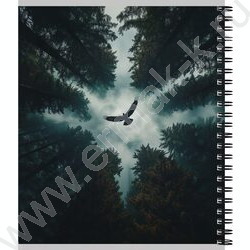 Тетрадь  48л клетка/спираль "Завораживающие пейзажи-2" ассорти NEW | Фото 4