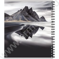 Тетрадь  48л клетка/спираль/двойная "Завораживающие пейзажи-3" NEW | Фото 6