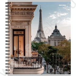 Тетрадь  80л клетка/спираль "Красивая архитектура-12" ассорти NEW | Фото 4