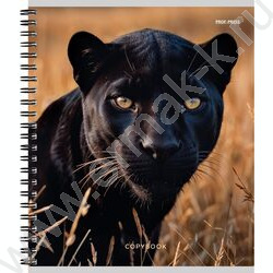 Тетрадь  96л клетка/спираль "Дикие кошачьи-3" ассорти NEW | Фото 5