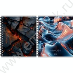 Тетрадь  96л клетка/спираль "Красивые дизайны" ассорти NEW | Фото 1