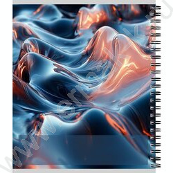 Тетрадь  96л клетка/спираль "Красивые дизайны" ассорти NEW | Фото 4