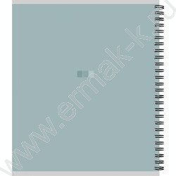 Тетрадь  96л клетка/спираль "Однотонные дизайныы" ассорти NEW | Фото 4