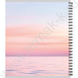 Тетрадь  96л клетка/спираль "Природа в нежных тонах" ассорти NEW | Фото 6