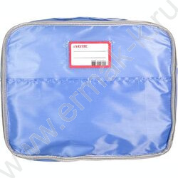 Папка для тетрадей A4 "Music Rabbit" нейлон,  молния сверху, текст.расшир., с ручками NEW | Фото 2