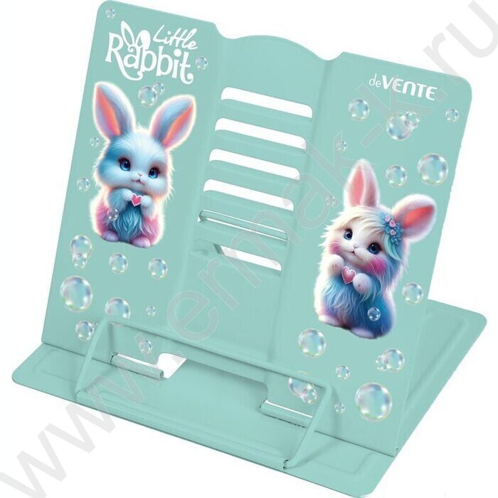 Подставка д/книг 20*19см "Little Rabbit" /метал., полноцвет. рисунок, противоскольз. ножки NEW | Фото 1