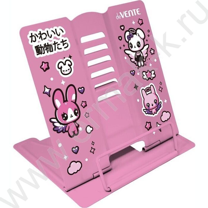 Подставка д/книг 15,4*15,2см "Lovely Little Friends" /метал., полноцвет. рисунок, противоск. нож NEW | Фото 1