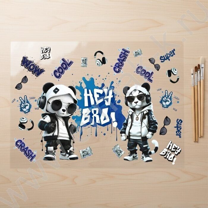 Накладка на стол 70*50 Hey Bro | Фото 1