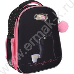 Рюкзак школьный 38x29x17см "MooreCafe" /2отд., 2бок. кармана, эргоном. вентилируемая спинка NEW | Фото 1