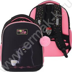 Рюкзак школьный 38x29x17см "MooreCafe" /2отд., 2бок. кармана, эргоном. вентилируемая спинка NEW | Фото 3